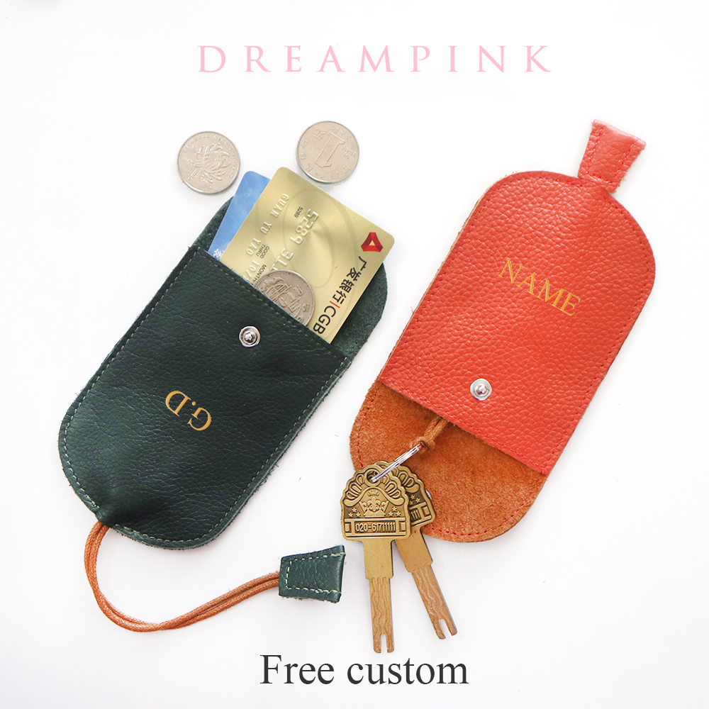 モノグラムのキーホルダー,牛革の財布,パーソナライズされた文 - Monogram Keychain Leather のレビューと価格