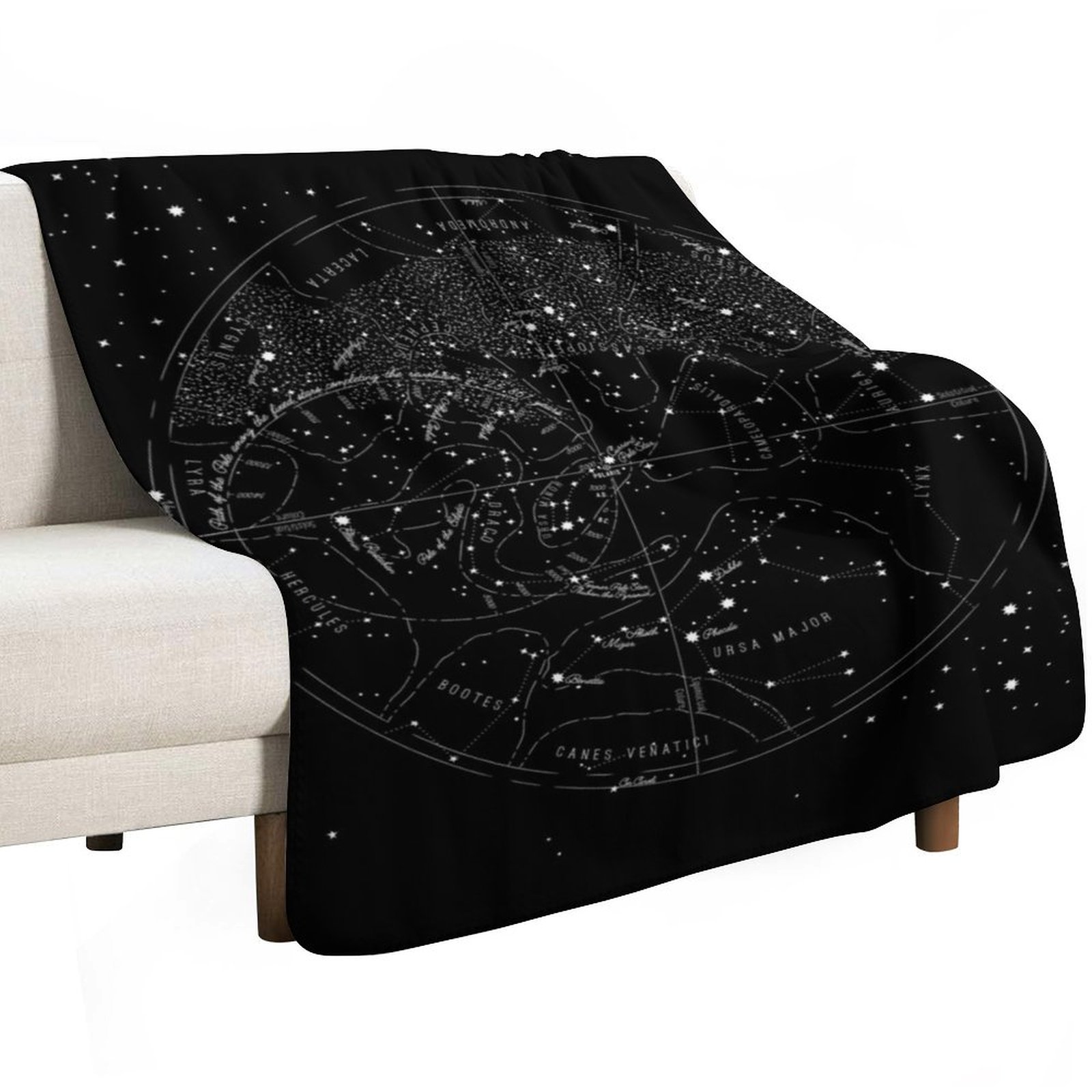 スターヴィンテージの詳細な1920年代の星図柄スローケット、 - Custom Star Map のレビューと価格