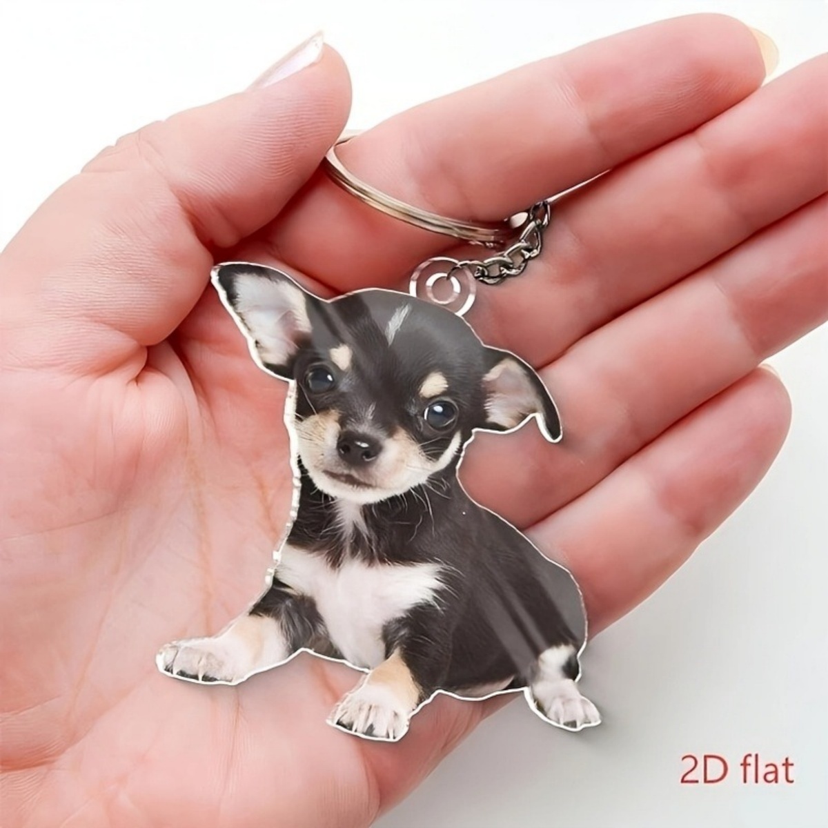 カスタム写真キーホルダー – パーソナライズされたアクリルキ - Pet Portrait Custom のレビューと価格