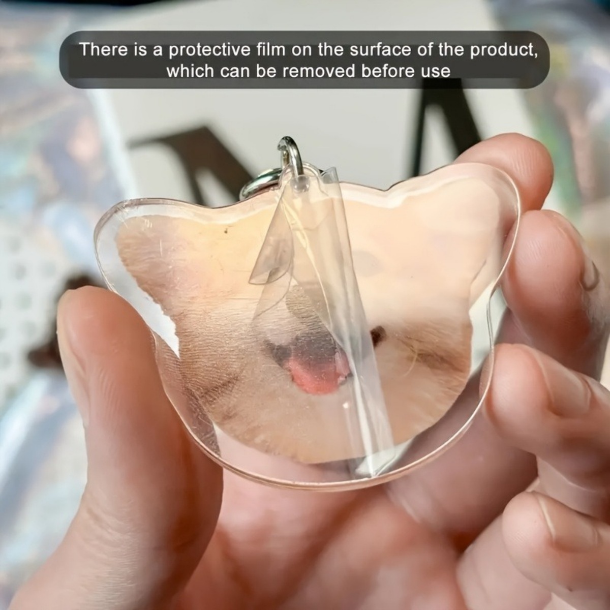 カスタム写真キーホルダー – パーソナライズされたアクリルキ - Pet Portrait Custom のレビューと価格
