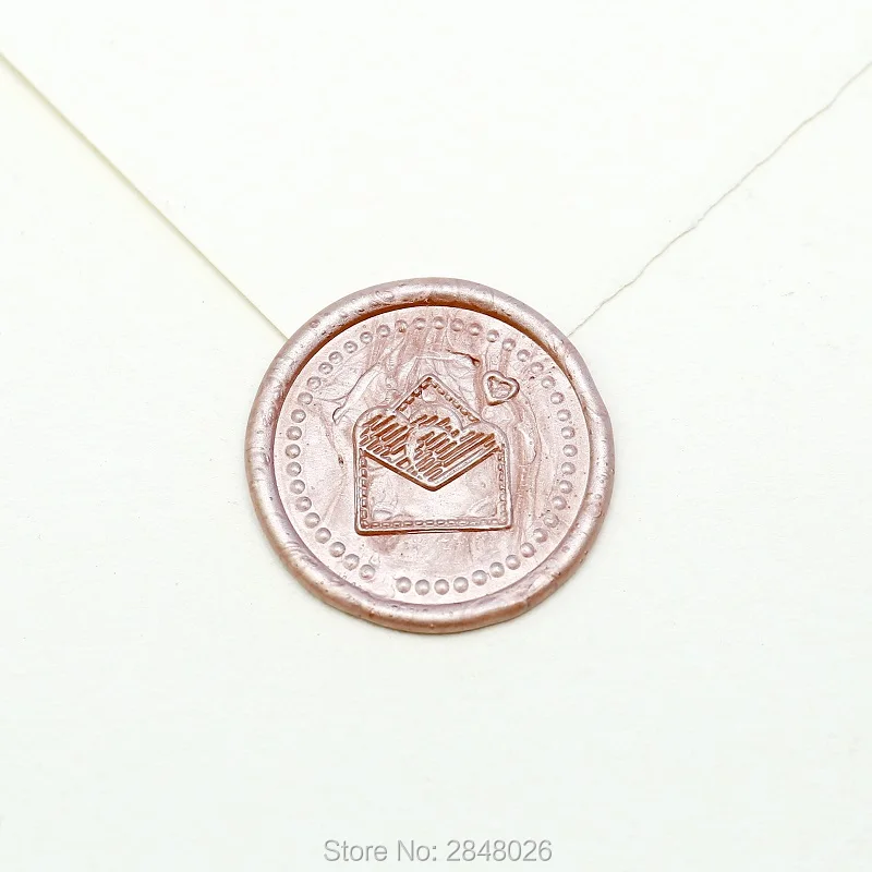 ラブレターワックスシールスタンプ、封筒ワックスシールスタンプ - Wax Seal Letter Kit のレビューと価格